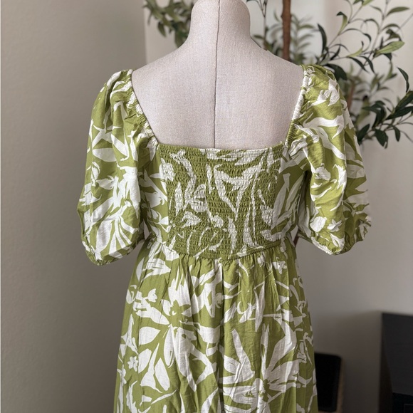 By the River Green Dress sz L - Picture 3 of 6